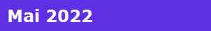 Der Mai 2022